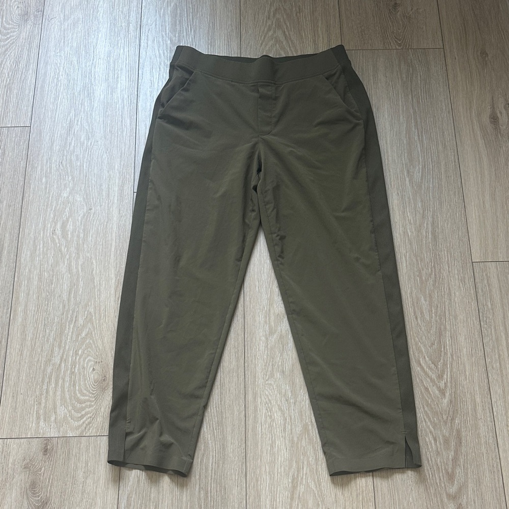 Athleta Brooklyn Olive Green Pants